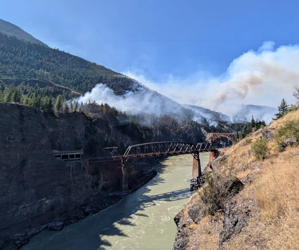Lytton-area wildfire expands through Wednesday on northwest track