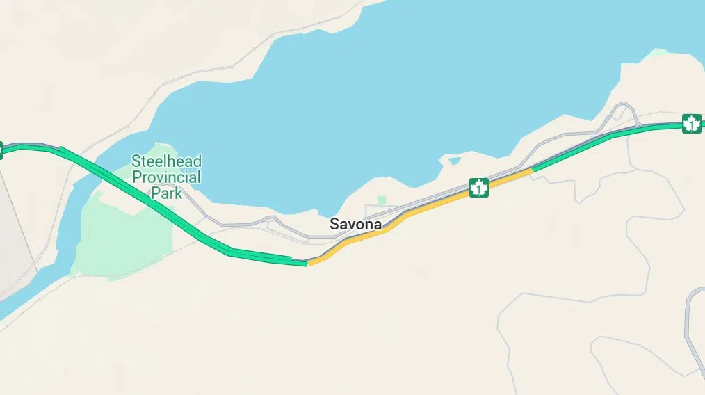 Rockslide between Tobiano and Savona