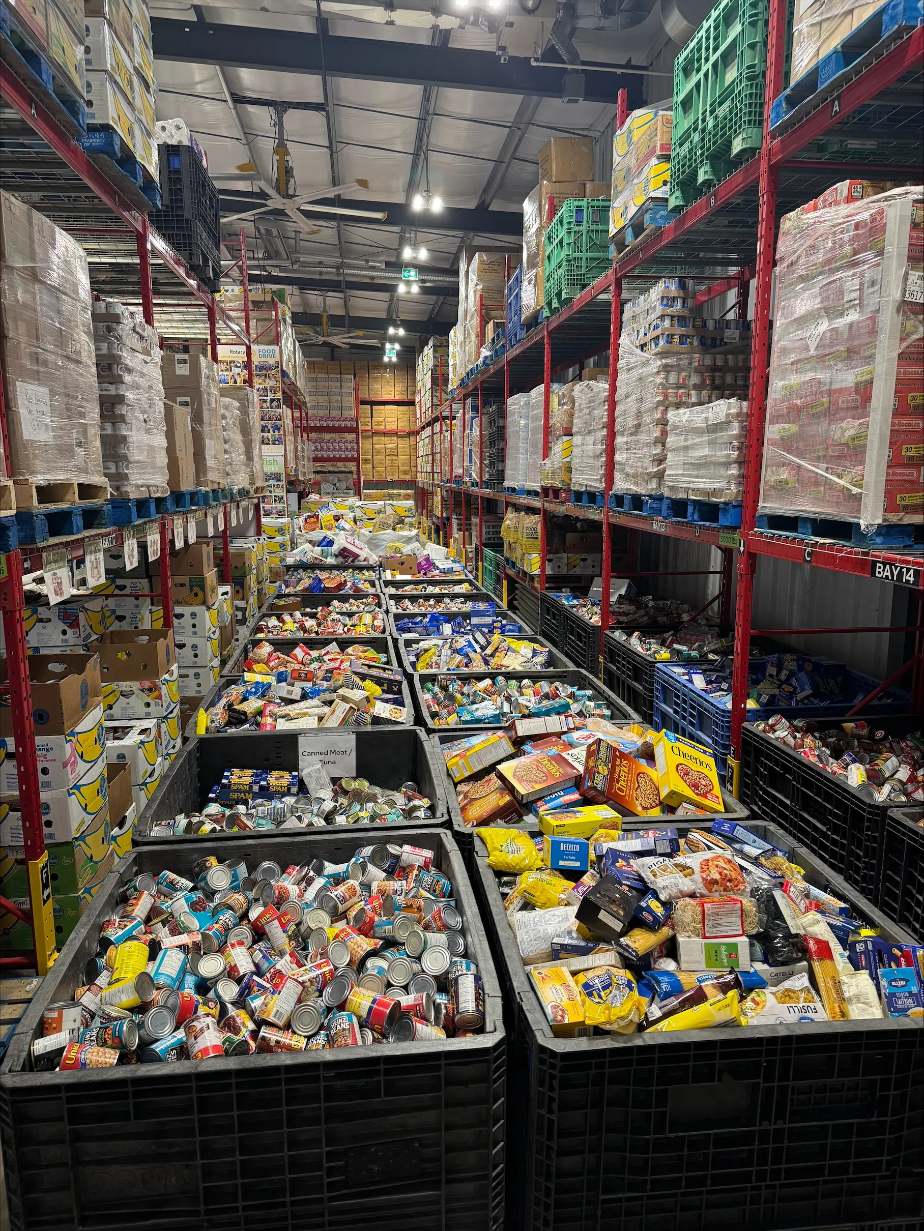 Kamloops shatters food drive record with 75,000 pounds donated: "A magical week"