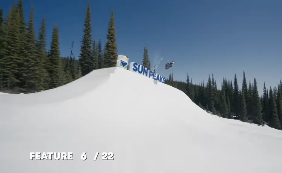 Snowboard star Sebastien Toutant brings "Obstacle Course Deux" to Sun Peaks Resort