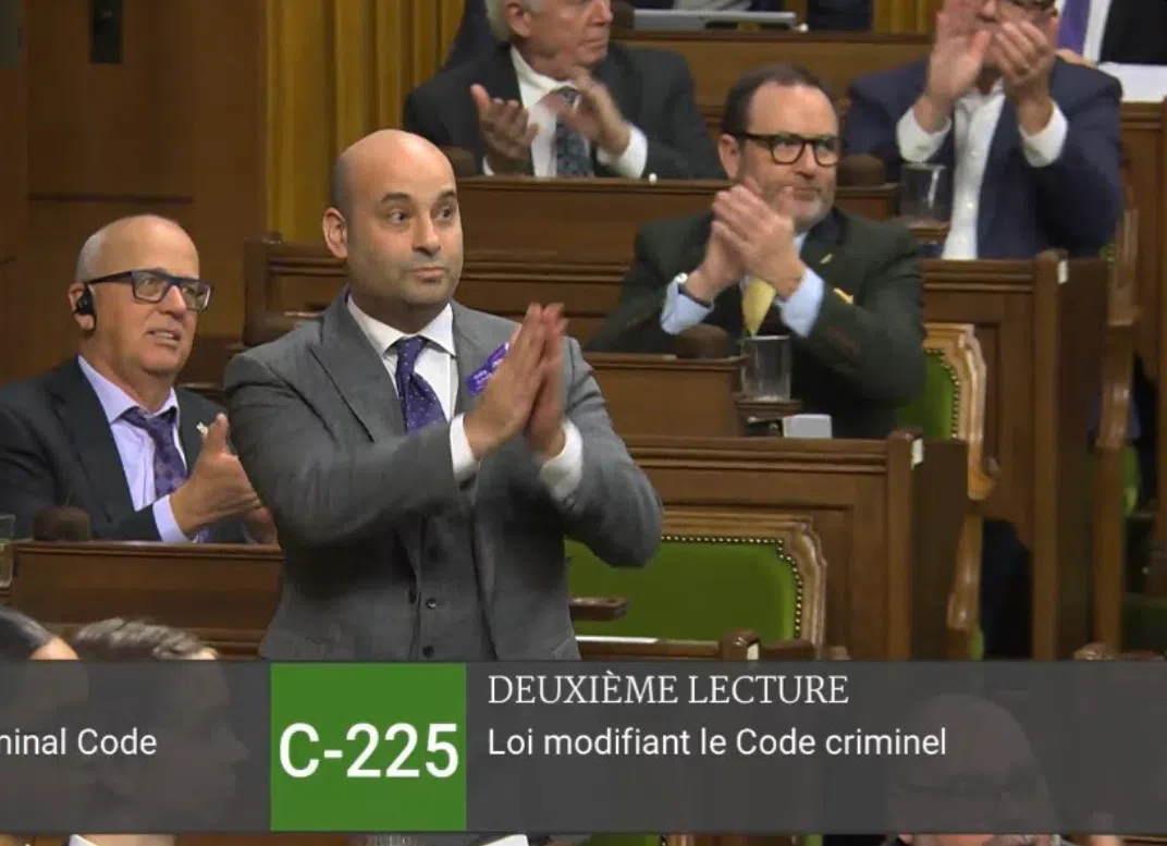 Kamloops MP Frank Caputo applauds unanimous support for "Bailey's Law" as Bill C-225 clears second reading