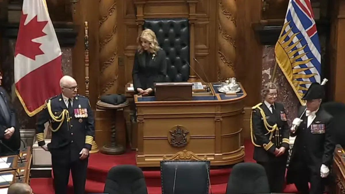 B.C. Lieutenant Governor opens legislative session with tribute to Tumbler Ridge community