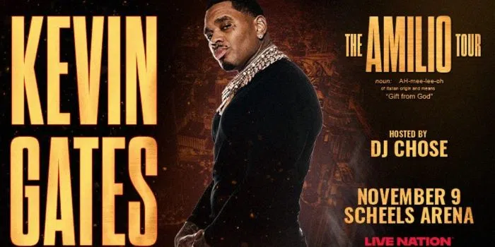 Feature: https://www.scheelsarena.com/events/detail/kevingates
