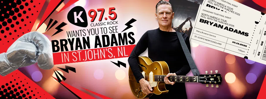 See Bryan Adams in St. John’s