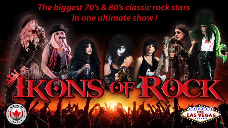 Win 2 Tickets to Ikons of Rock