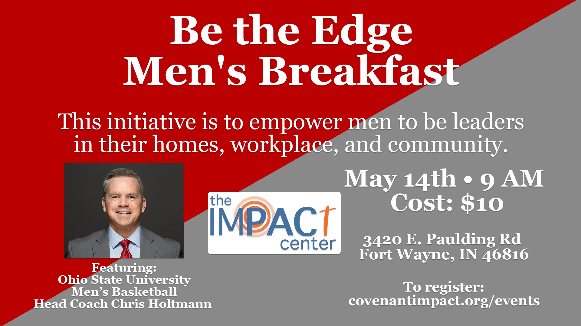 Mick Baker Impact Center Mens Breakfast