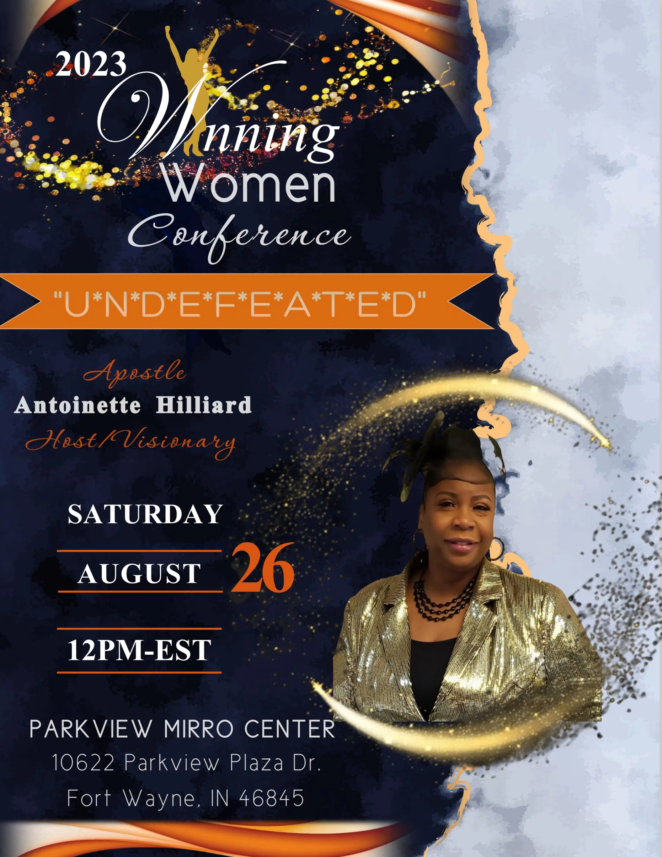 Antoinette Hilliard Winning Women Conference 2023