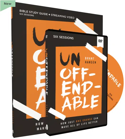 Brant Hansen presents The "Unoffendable Study Guide with DVD"