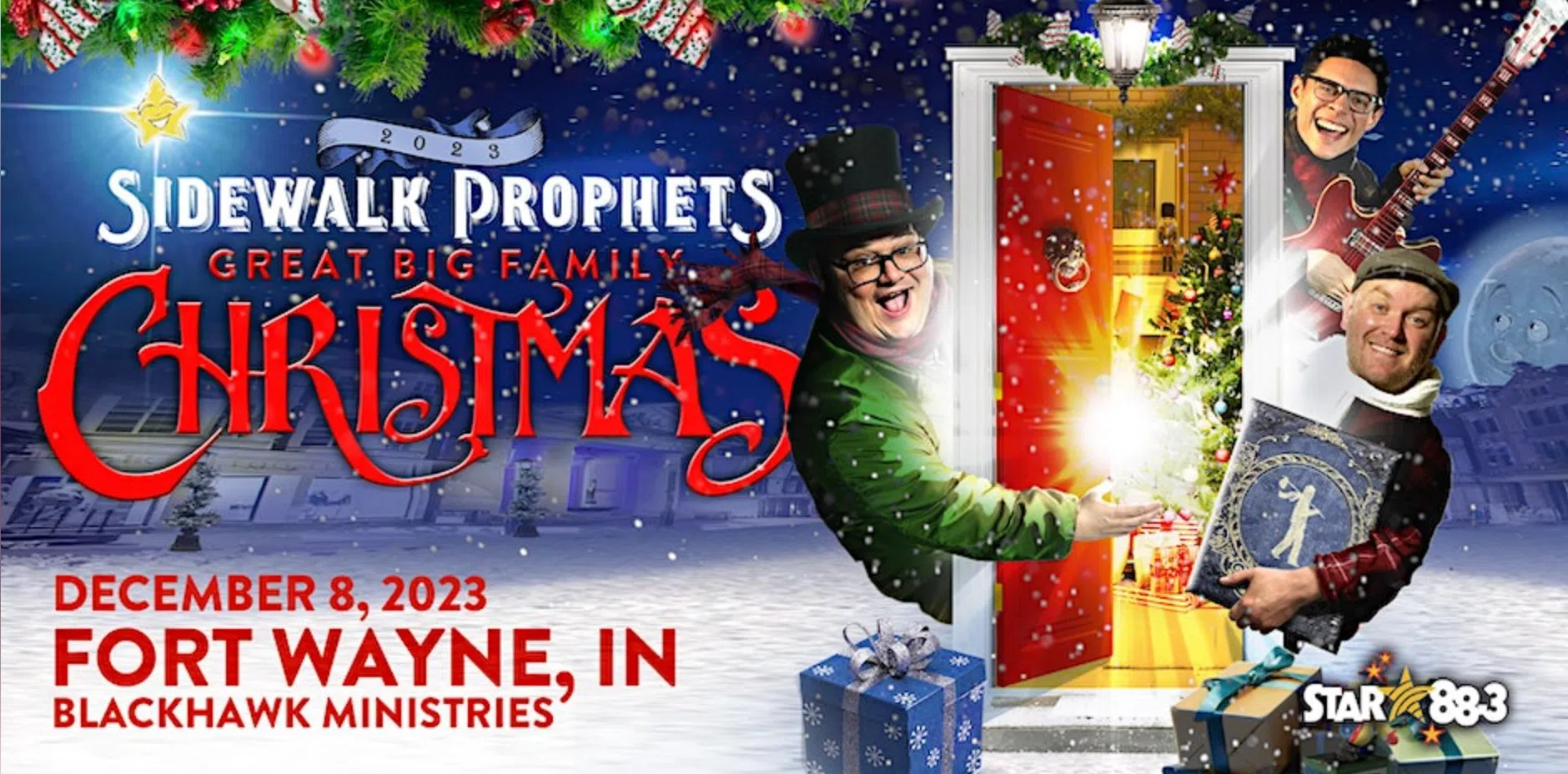 Dave Frey Sidewalk Prophets Great Big Family Christmas Concert