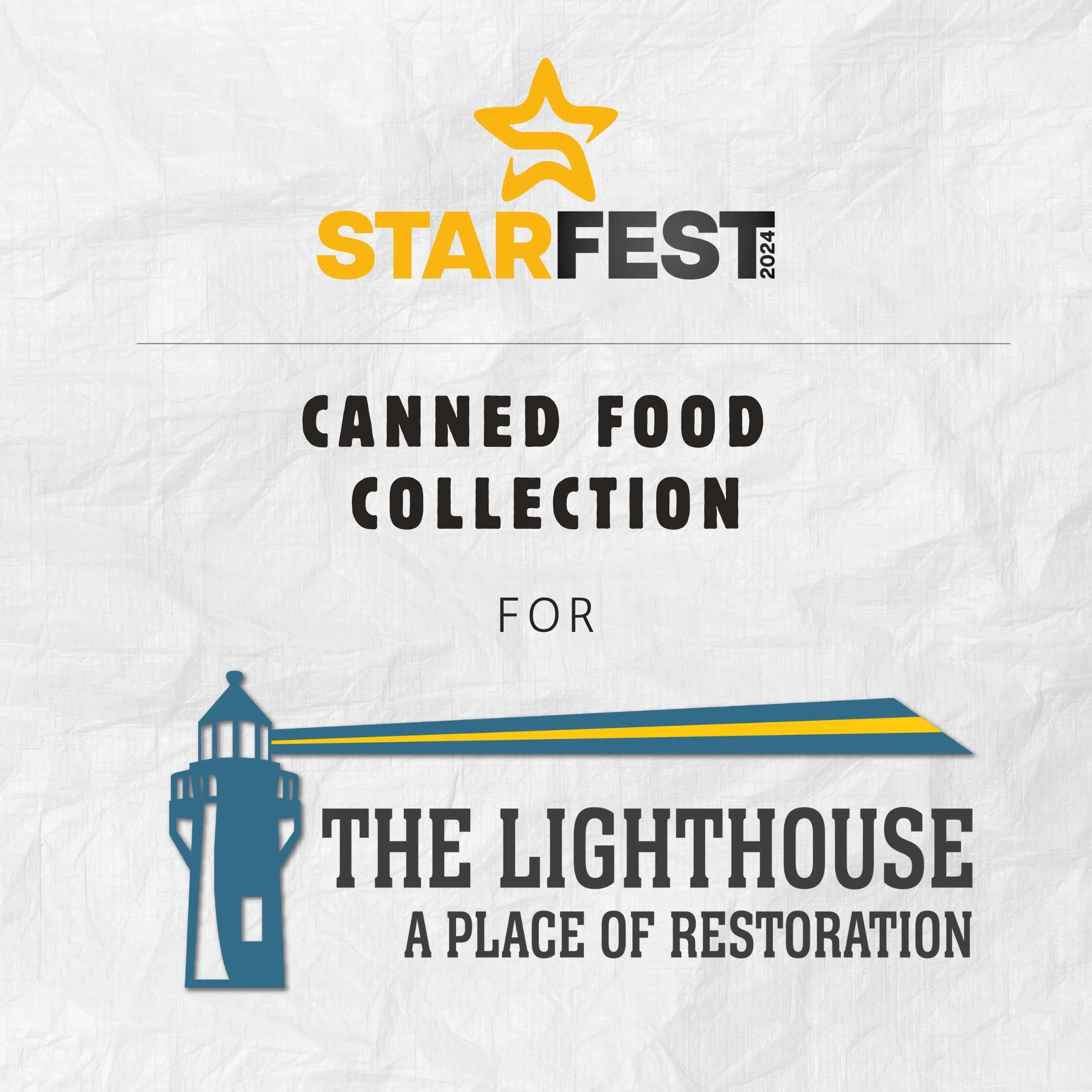 Dr. Brandon Bower: STAR Fest Canned Food Drive