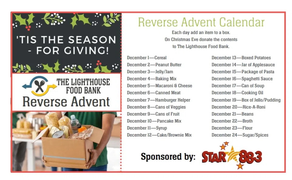 Brandon Bower: The Lighthouse Reverse Advent Calendar