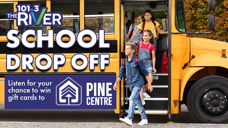 School Drop Off with Pine Centre Mall
