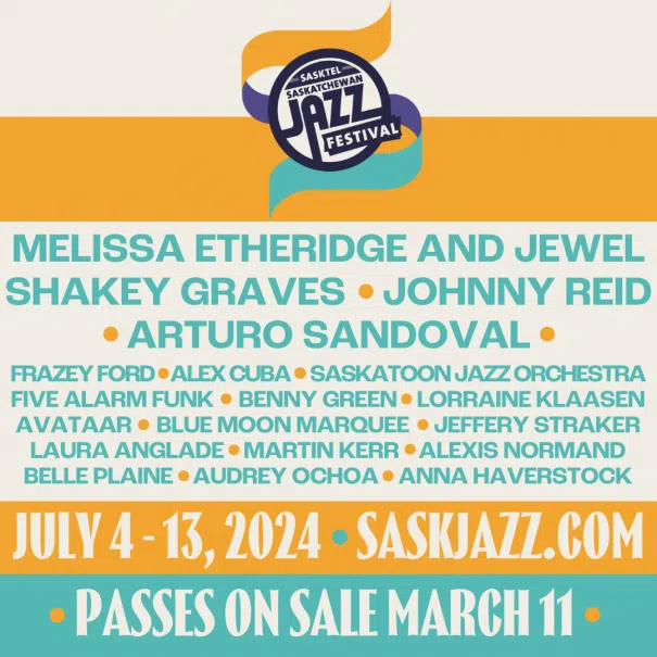 Interview SaskTel Saskatchewan Jazz Festival Lineup! 98COOL