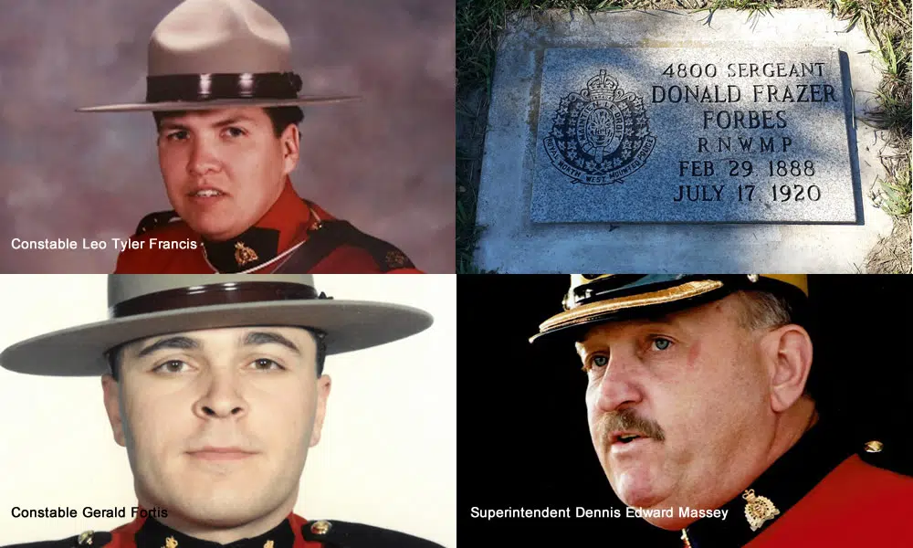 Four RCMP Officers Killed In The Line Of Duty To Be Honored | Country ...