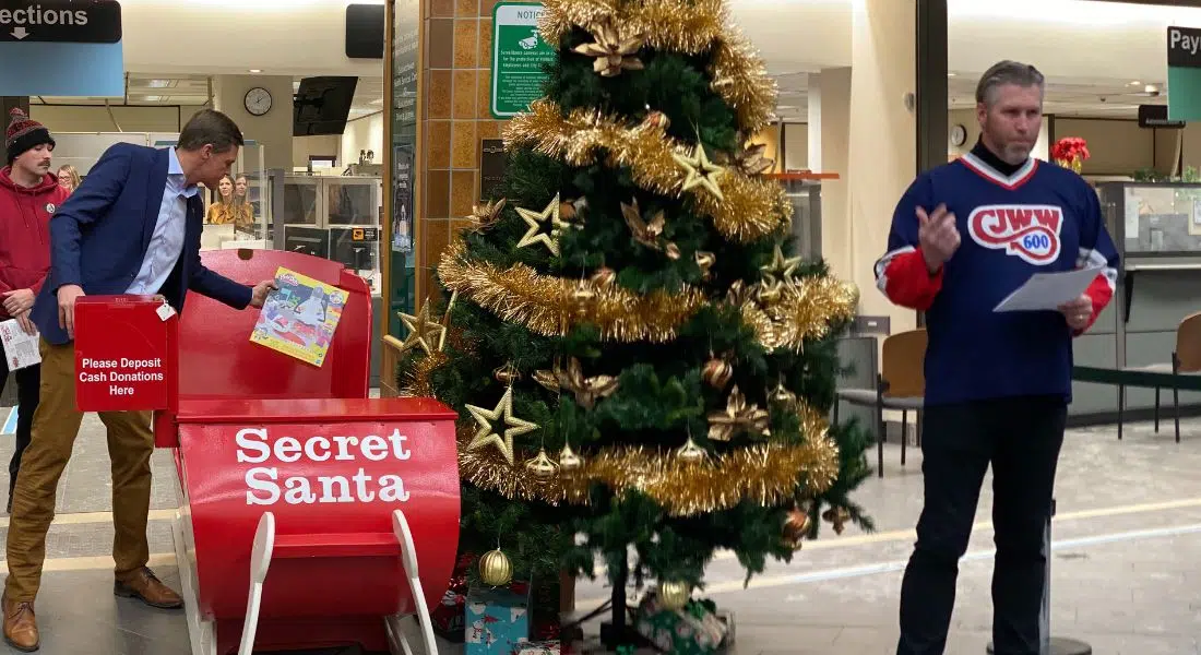 Secret Santa accepting donations at Saturday's Saskatoon Blades game