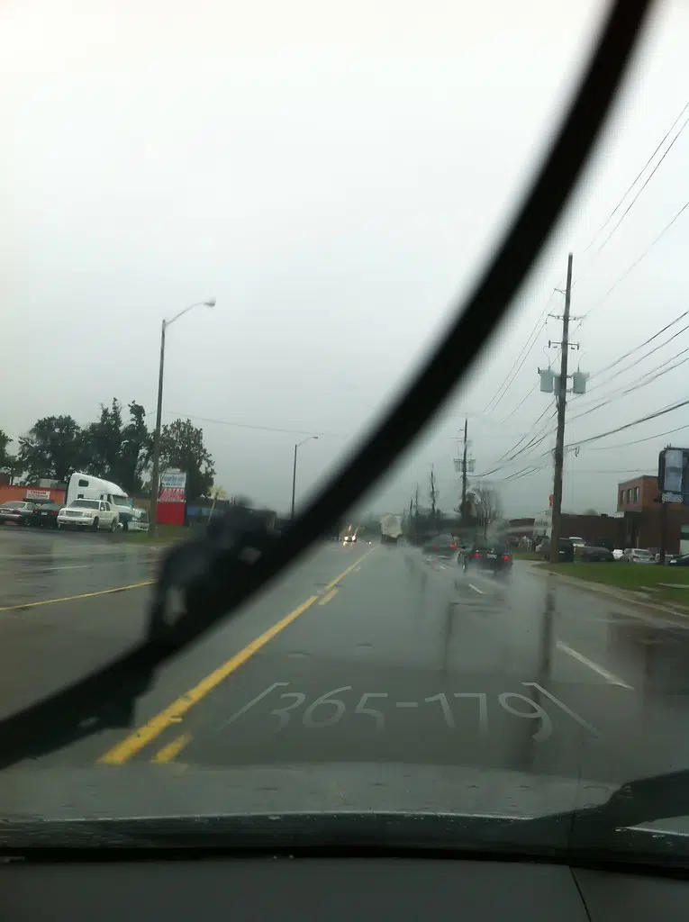 Two women injured in Regina collision due to faulty windshield wipers