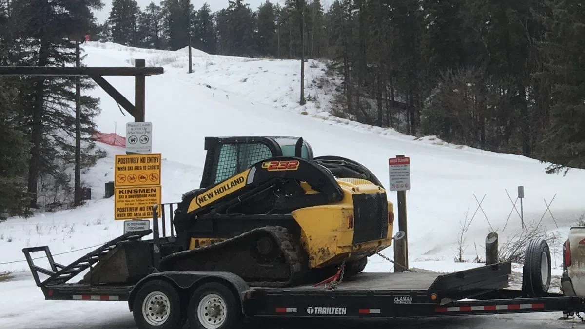 Looking for tips to find skid steer and trailer stolen from Prince