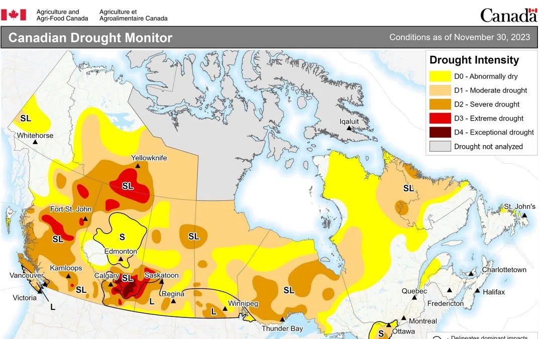 Farmers Hoping 2024 Brings Snow And Rain Country 600 CJWW   Drought Mpa Us 1075x675 