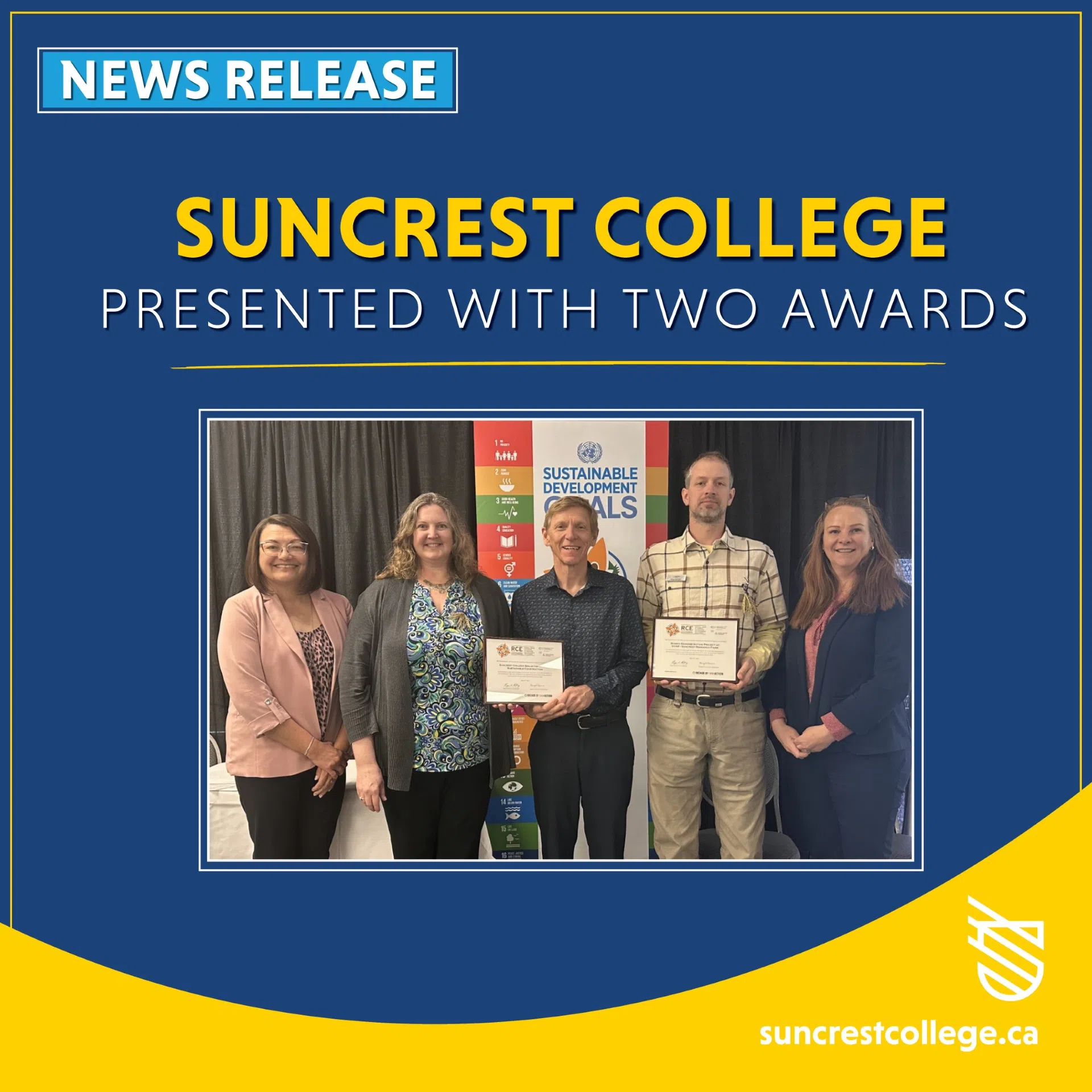 Suncrest College Earns Awards For Sustainable Development Projects