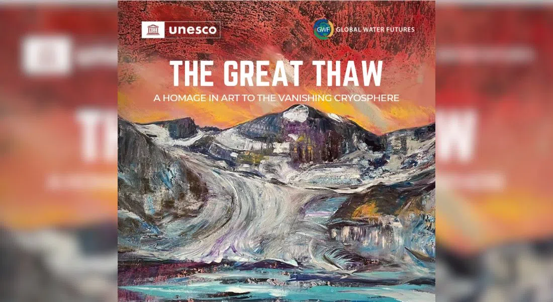 Climate change message through art