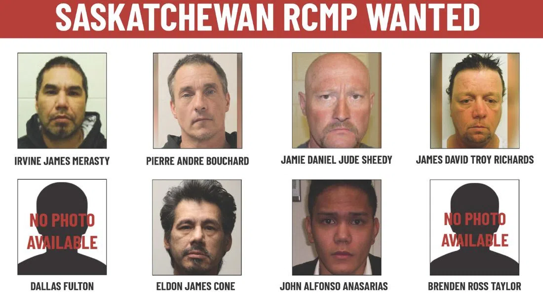 RCMP release most wanted list
