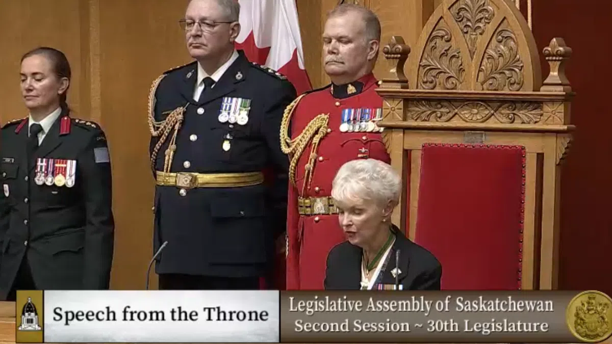 Throne Speech indicates acts are on the way to target safety, trade, healthcare, education