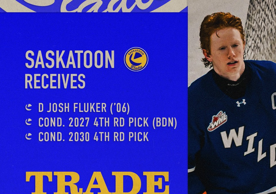 Blades Involved in Second Trade This Week