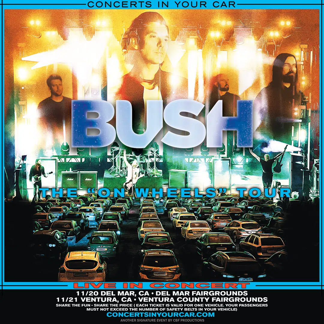 BUSH ANNOUNCE DELUXE EDITION AND DRIVE IN SHOWS