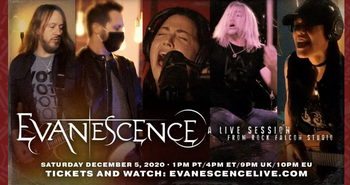 Evanescence announce Livestream event!