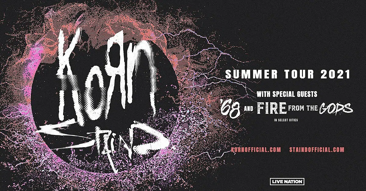 KORN AND STAIND ANNOUNCE SUMMER TOUR