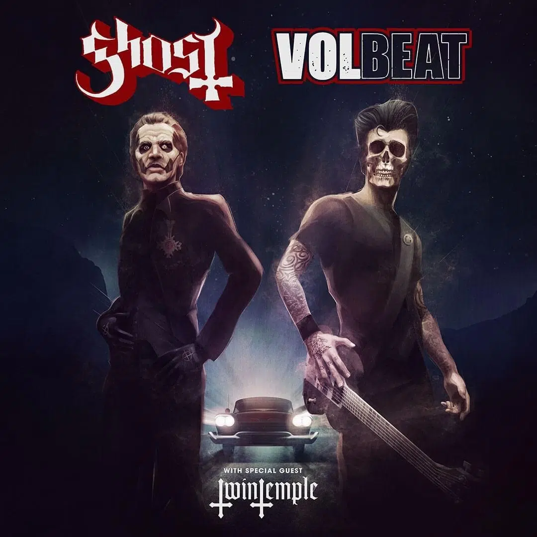 VOLBEAT AND GHOST TO TOUR TOGETHER!!