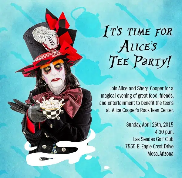 It's Time For Alice's Tee Party!