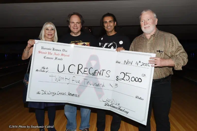Rockers Join Dio Cancer Fund to Raise Over $36,000 for Cancer Research at 2nd Annual BOWL 4 RONNIE