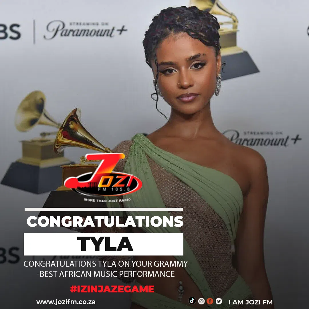 Congratulations Tyla
