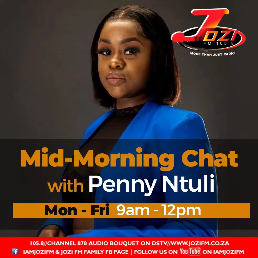 Jozi FM welcomes Penny Ntuli to the Mid-Morning chat