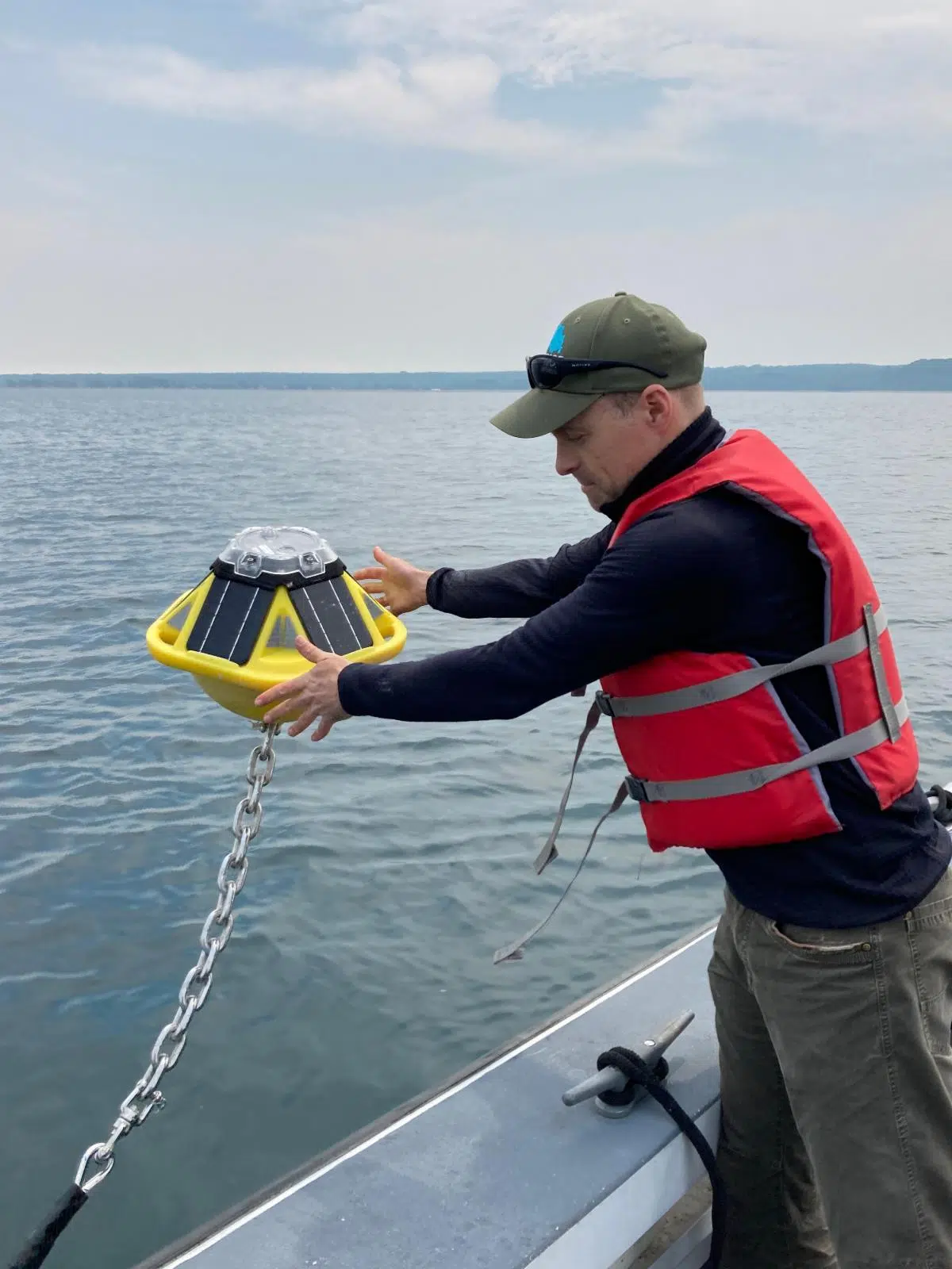 Safety Buoys Placed In Lake Superior Near Marquette, Munising, Grand