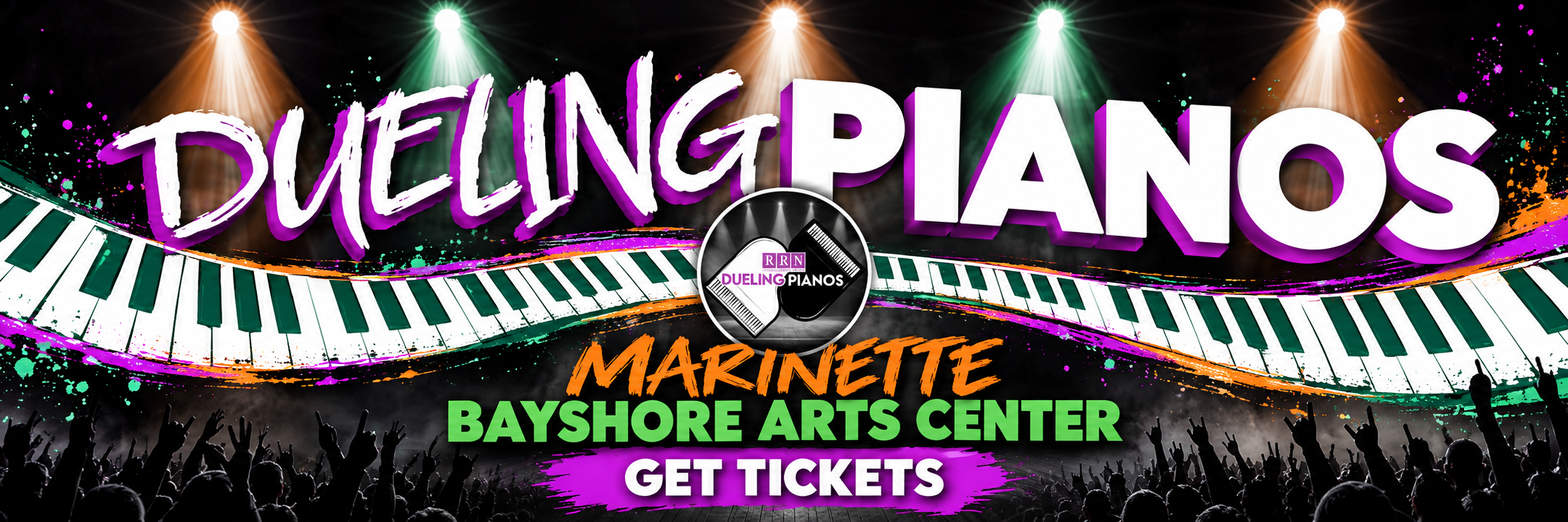 Dueling Pianos Marinette at Bayshore Arts Center