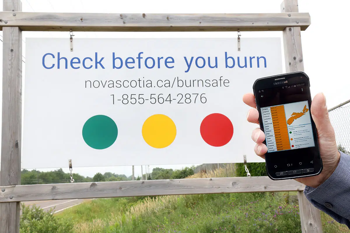 Nova Scotians Urged To Check Burnsafe Map Regularly