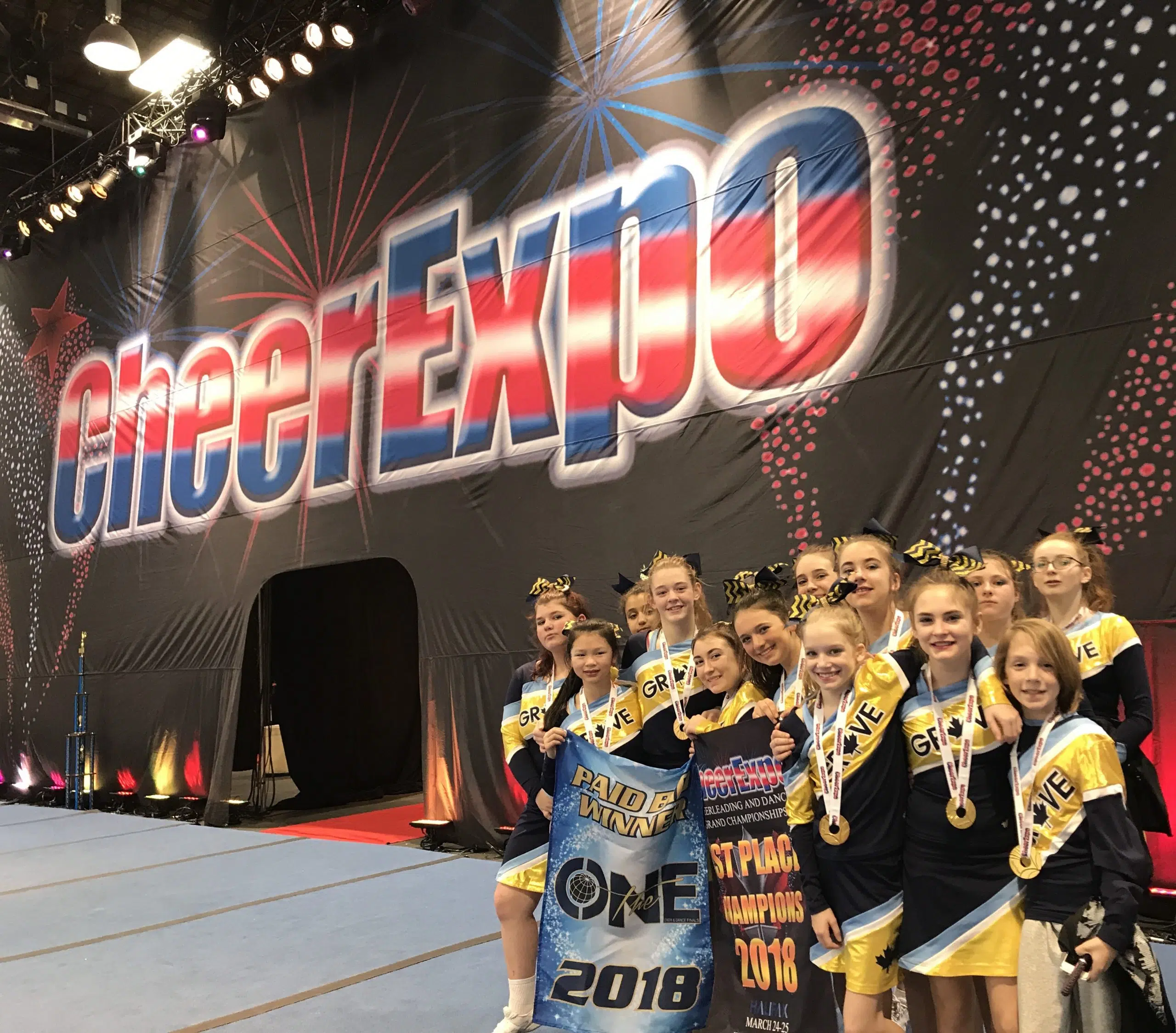 Yarmouth Teams Perform Well At Cheer Expo