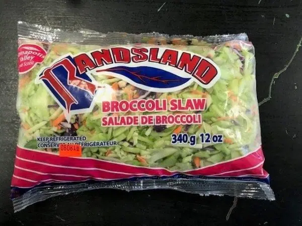 CFIA Food Recall: Broccoli Slaw Sold in Nova Scotia