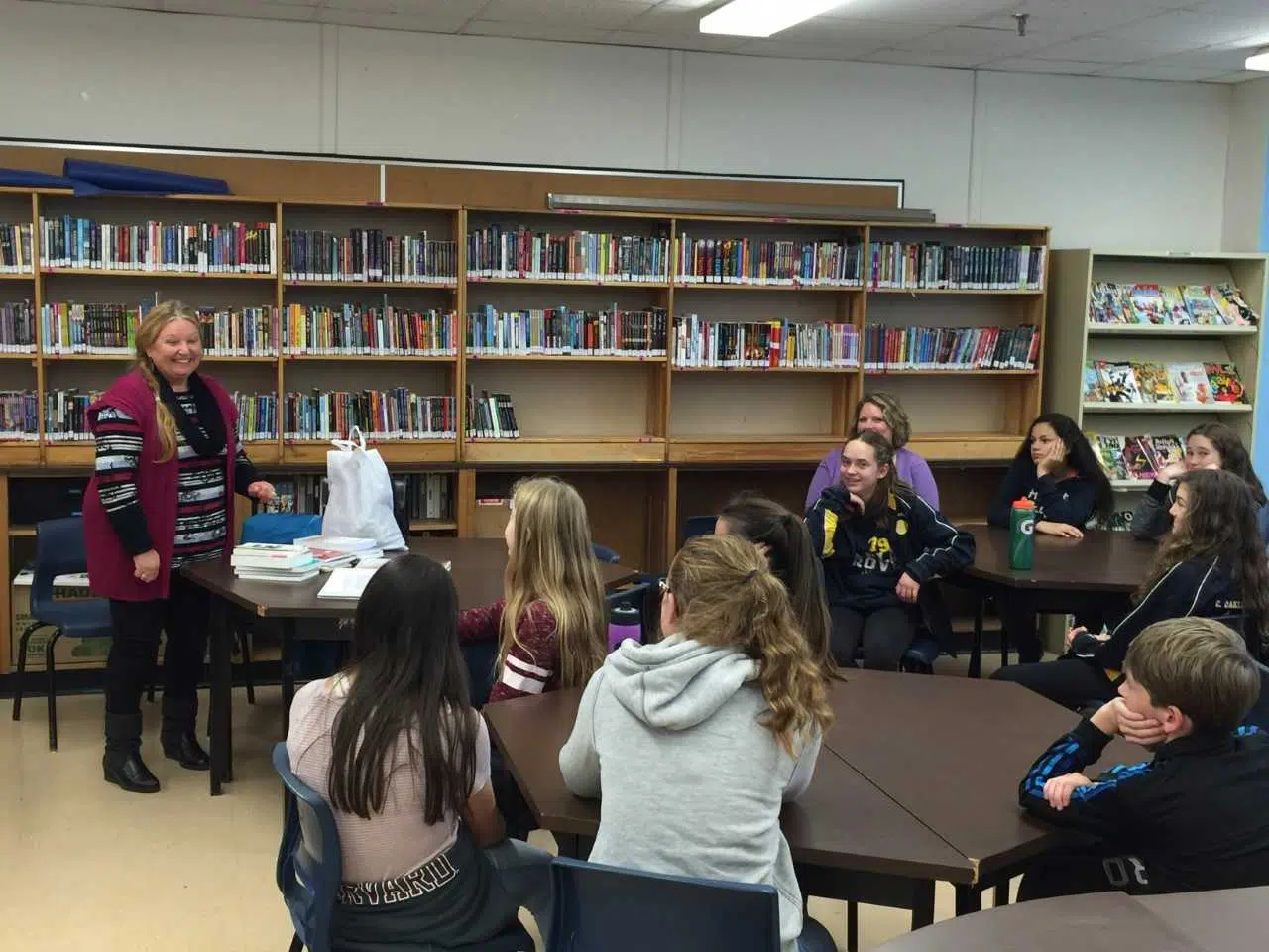 Maple Grove Hosting Author Visits Through 'WITS' Program