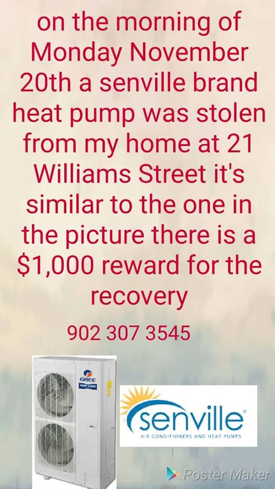 Yarmouth Man Wants His $4000 Heat Pump Back