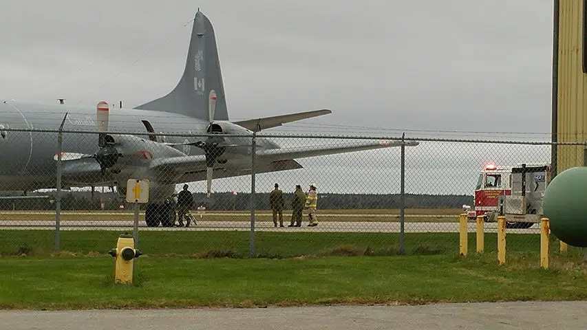 Military Aircraft Makes Emergency Landing At Yarmouth International Airport