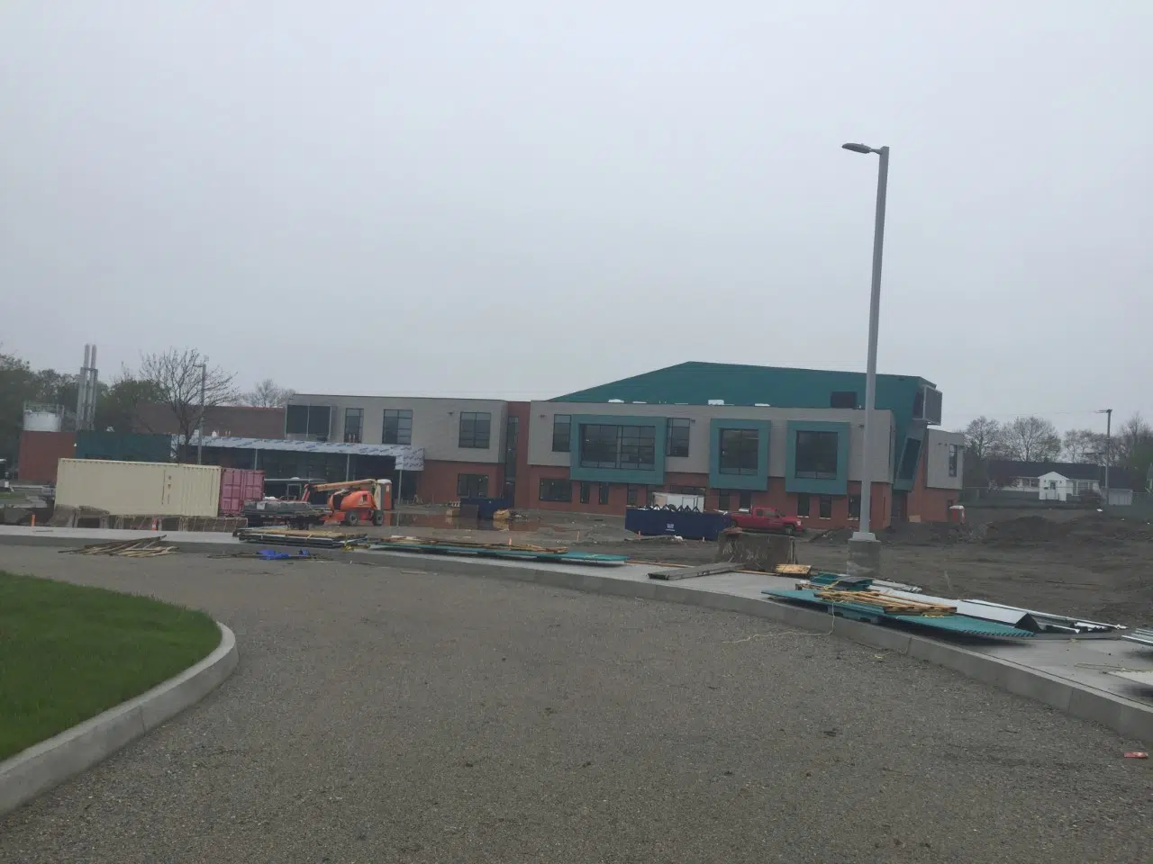Work Is On Schedule At Yarmouth Elementary