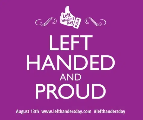 Happy International Left-Handers Day From a Proud Southpaw