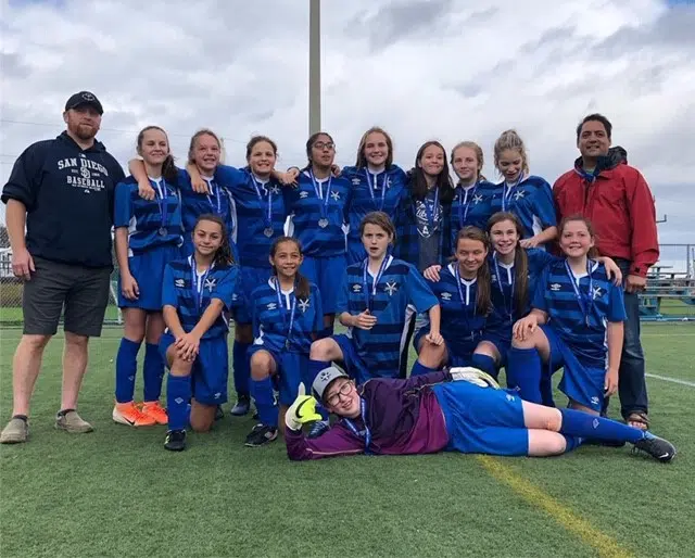 U13 Girls Soccer Rep Team Bring Home Silver