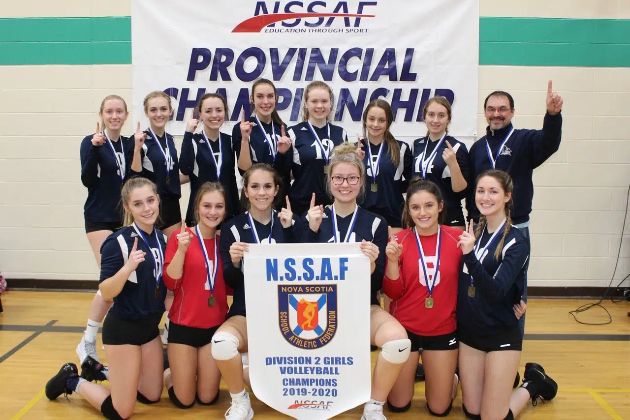 Top Honours for ESPB At NSSAF Volleyball Provincials