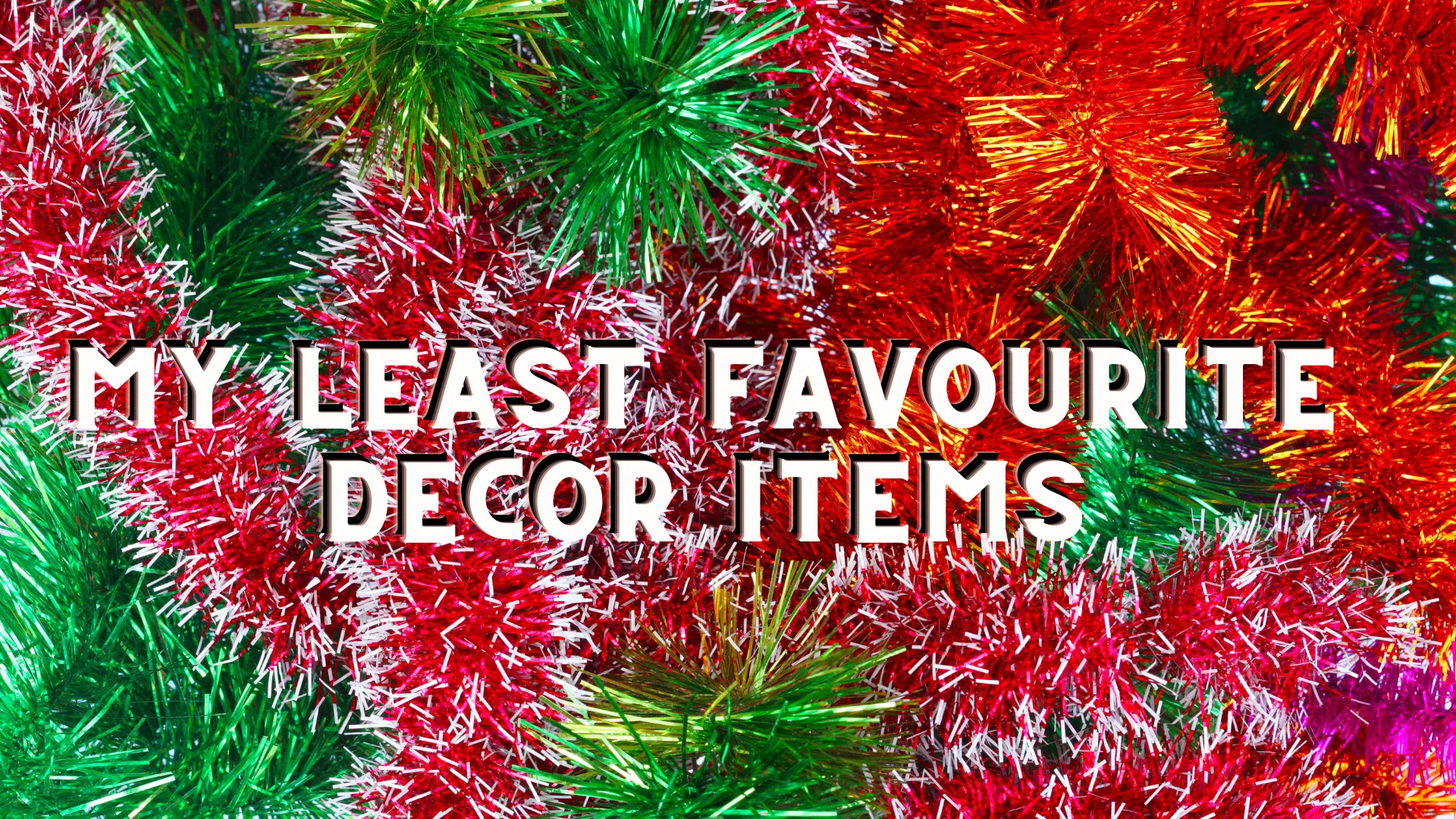 Five Holiday Decor Items I Despise!