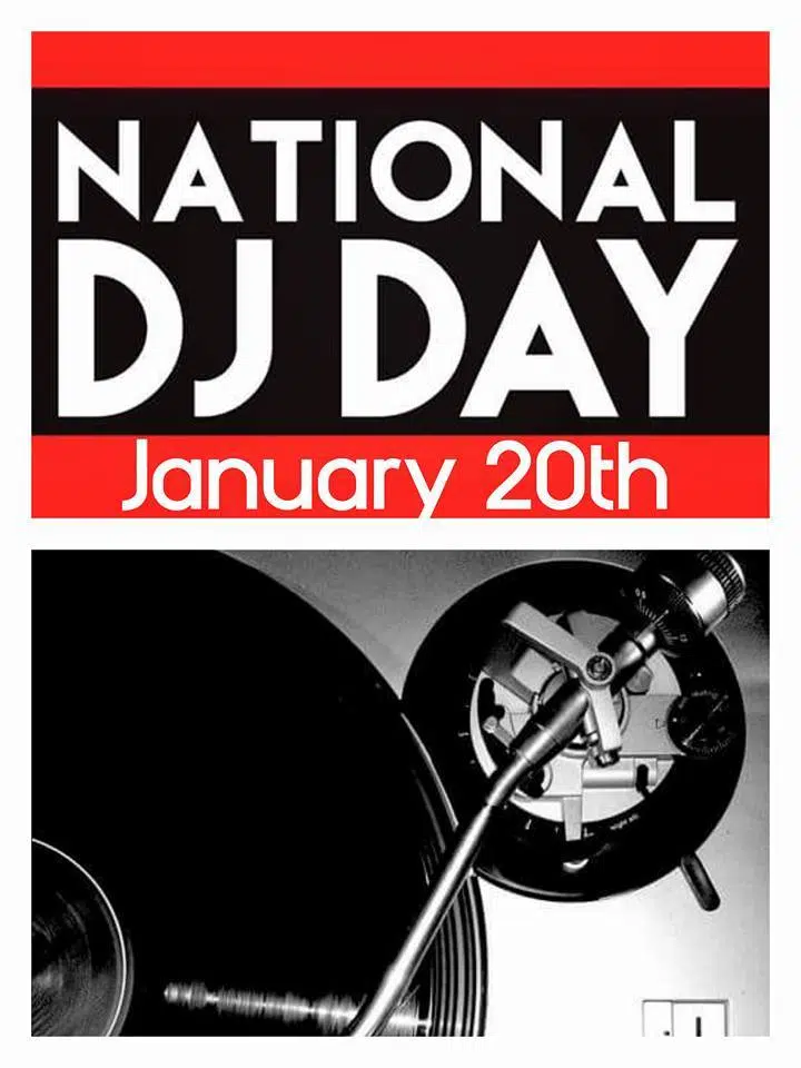 Today is “National Disc Jockey Day”,