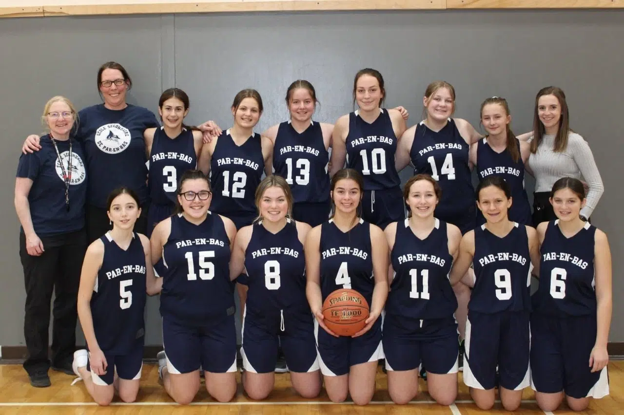 ÉSPB Jr. Girls Basketball Team Clinches Win